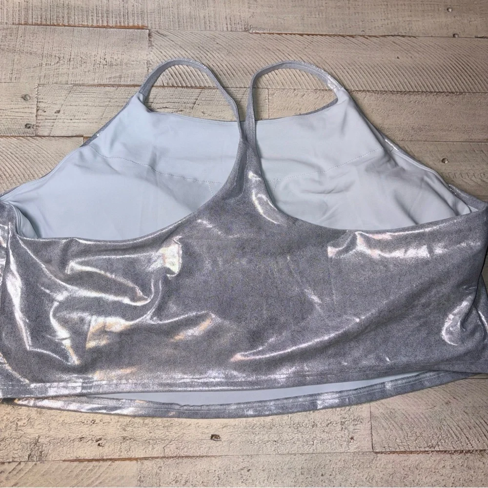 Old Navy Active Womens Powersoft Tank Top Light Support Built In Bra Size 4X - Picture 10 of 16